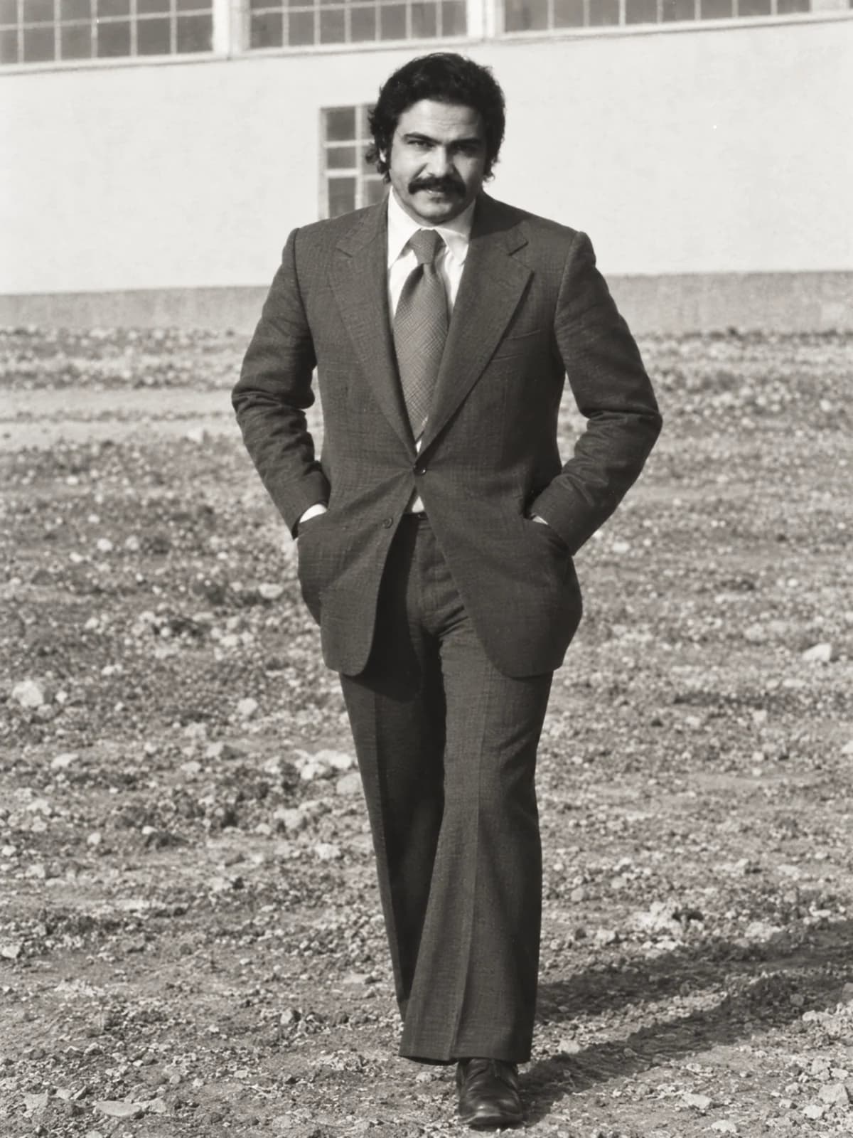 Necati Keser in the early years of the furniture trade