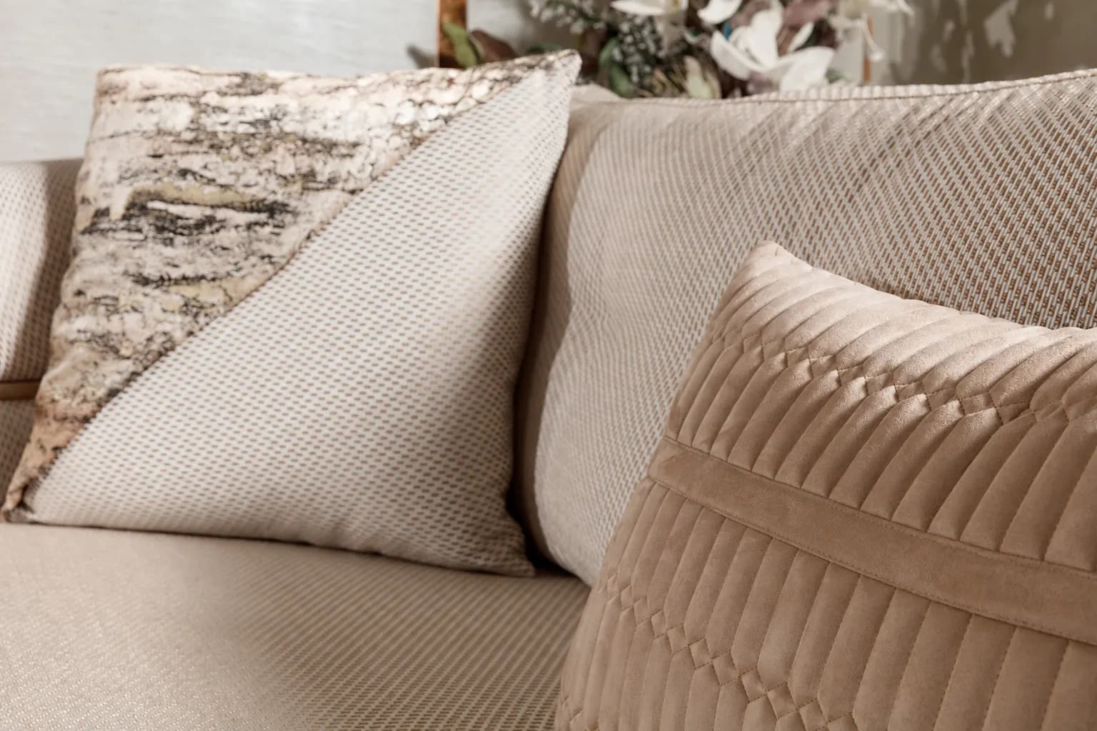 Séjour meublé avec la collection Loft