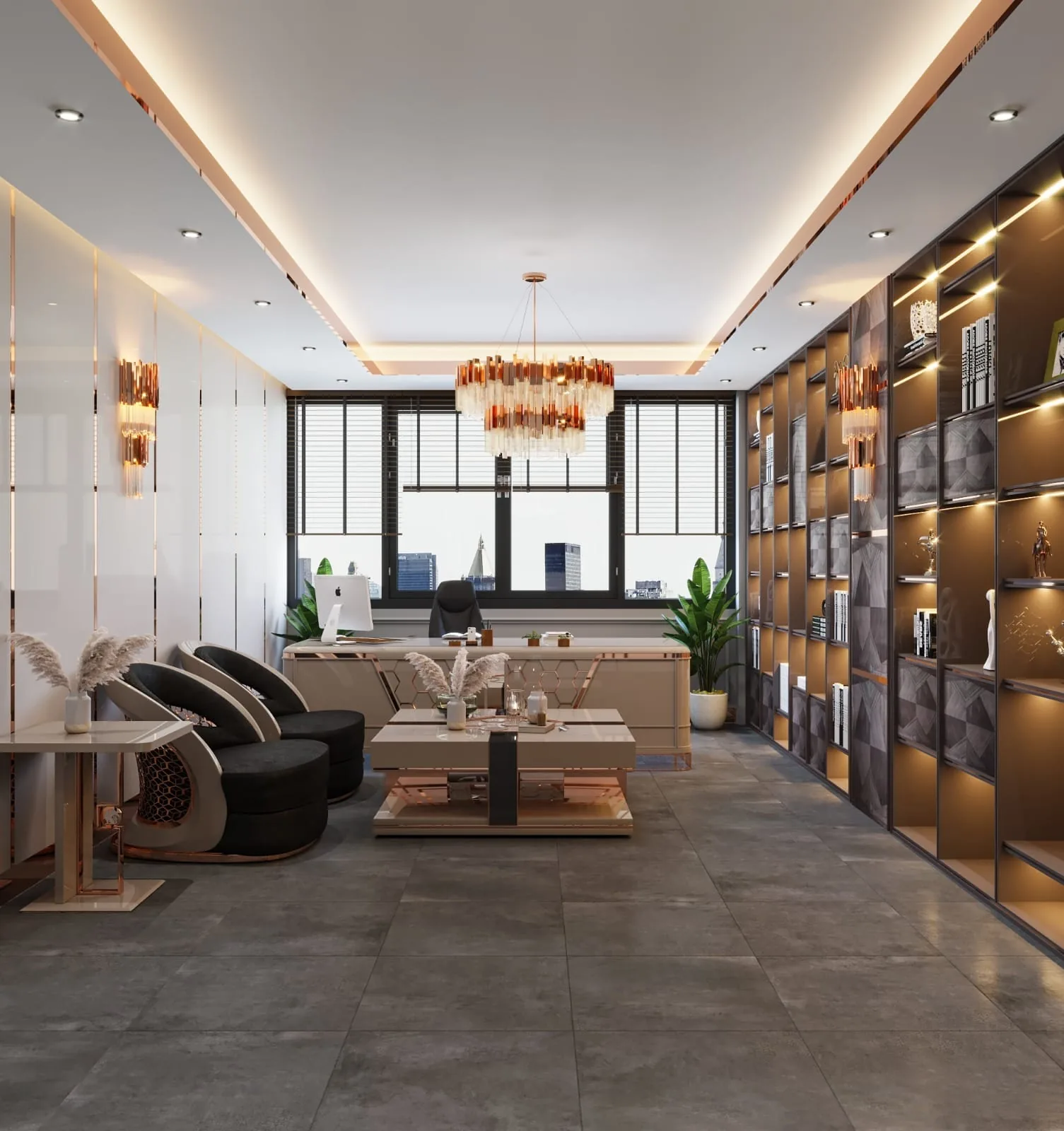 Baku Corporate Office, design visualisation