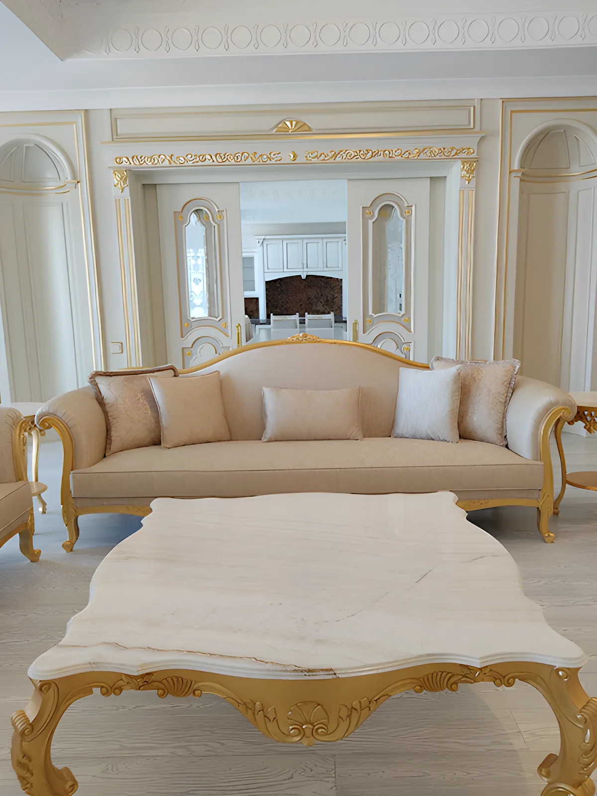 Bayil Residence, photograph of the finished interior
