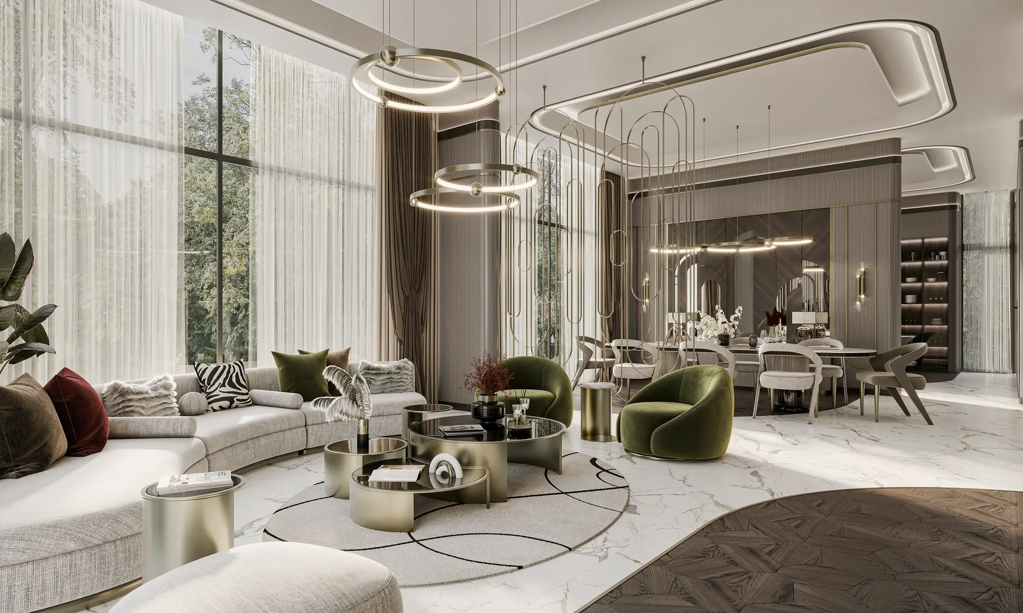 Erbil Villa, design visualisation
