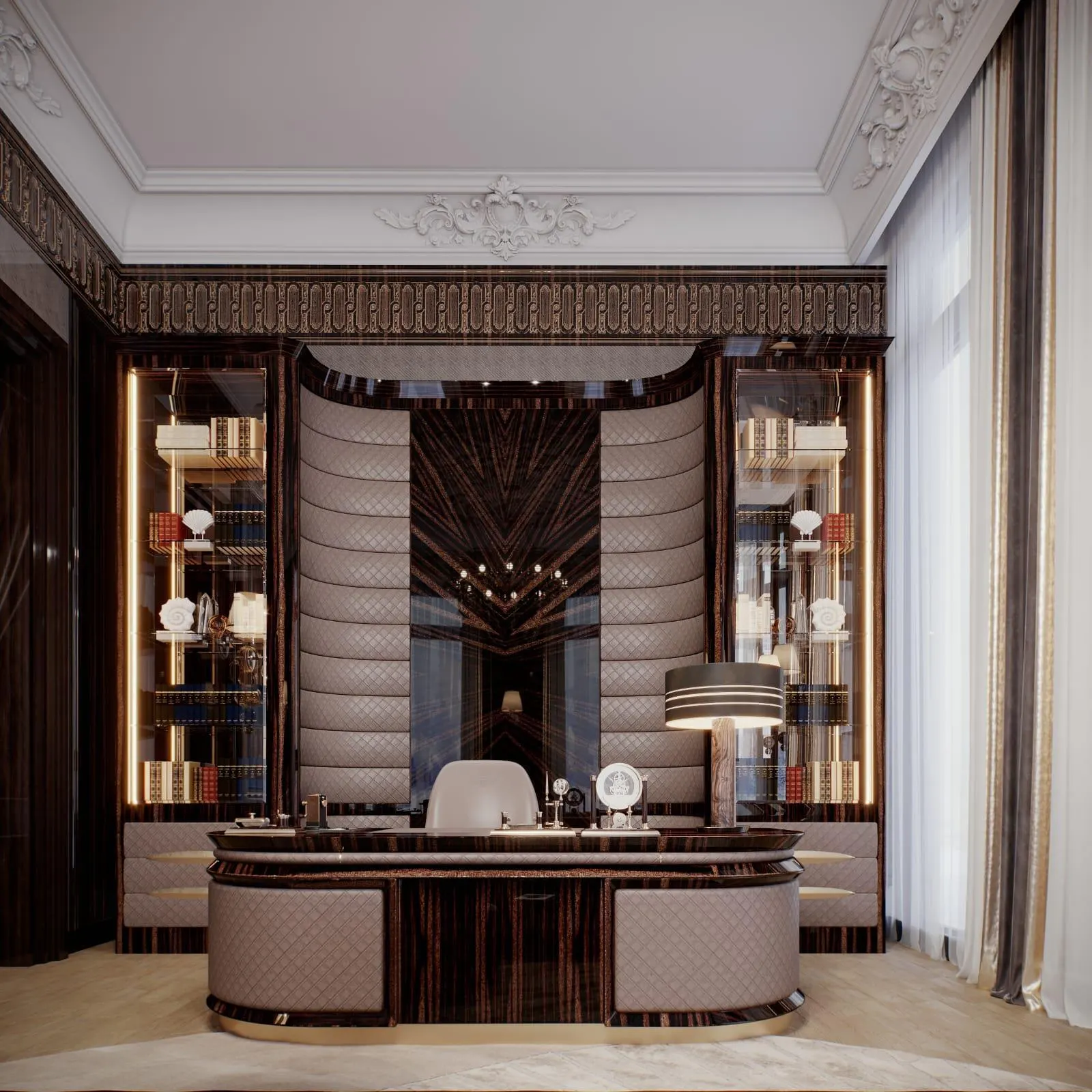 Grand Classical Residence, design visualisation