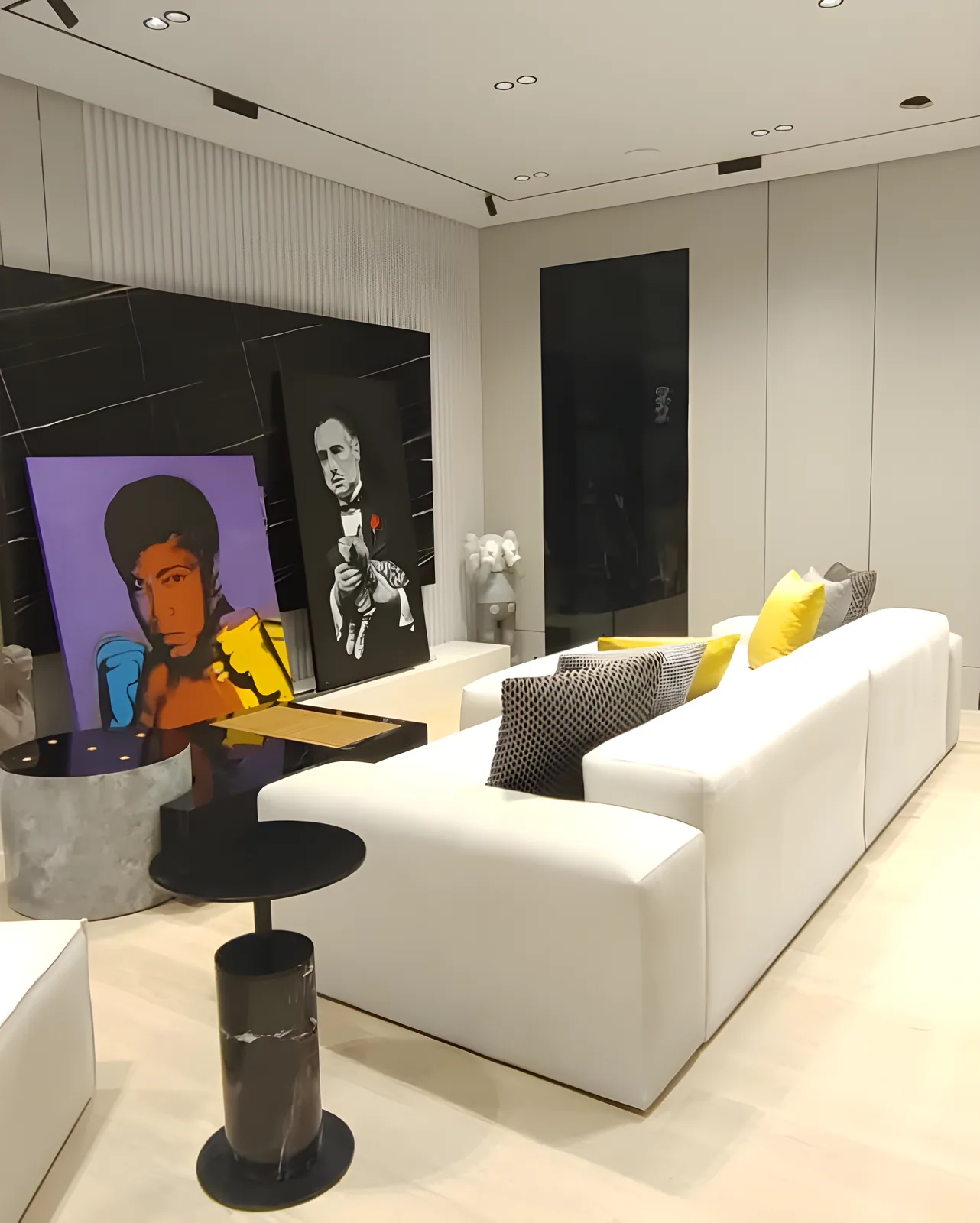 Khatai Apartment, photograph of the finished interior