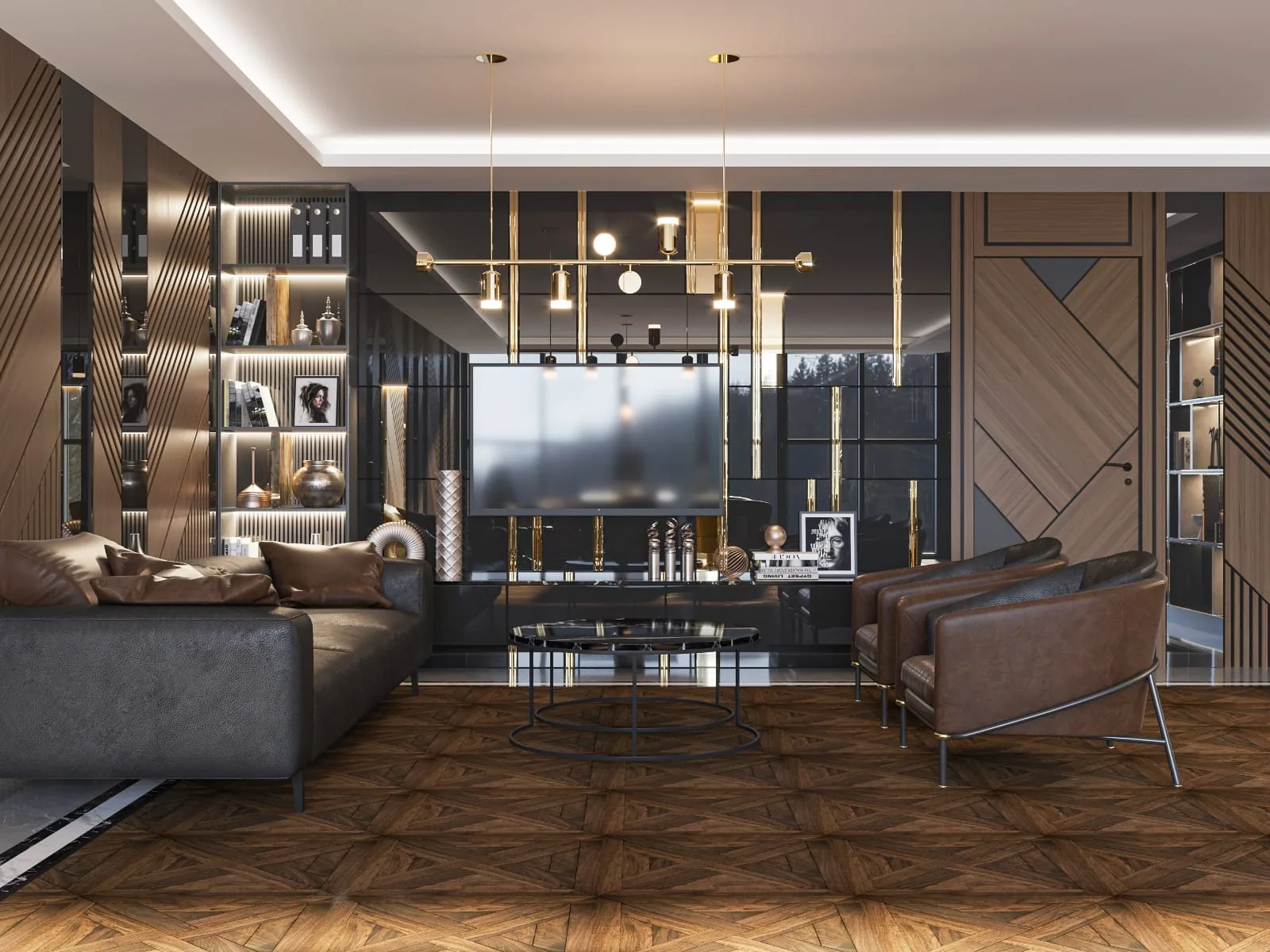 Port Baku Executive Office, design visualisation