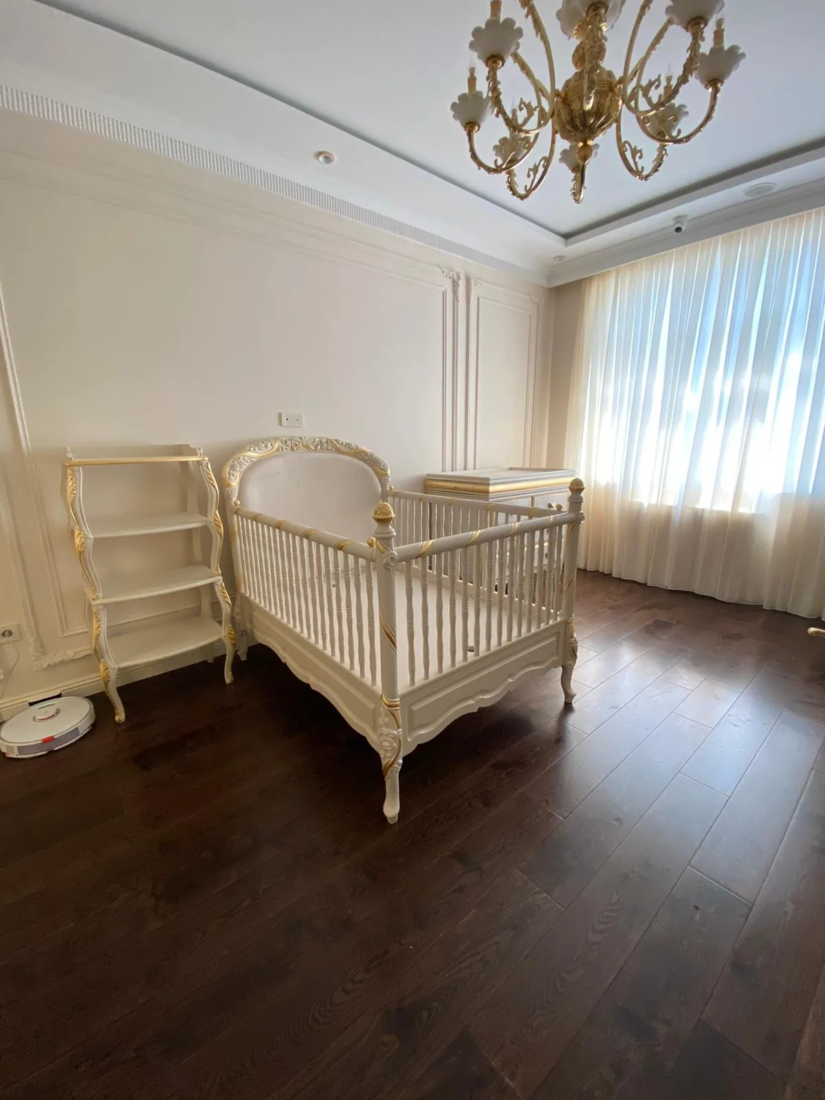 Rocking Chair Nursery, photograph of the finished interior